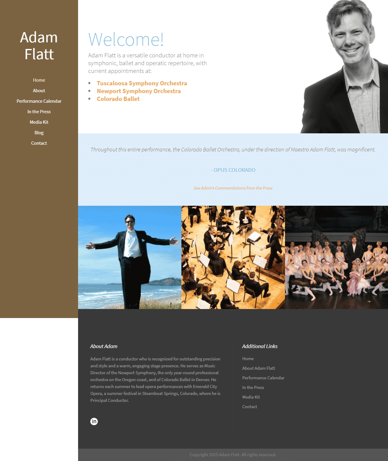 Adam Flatt Site